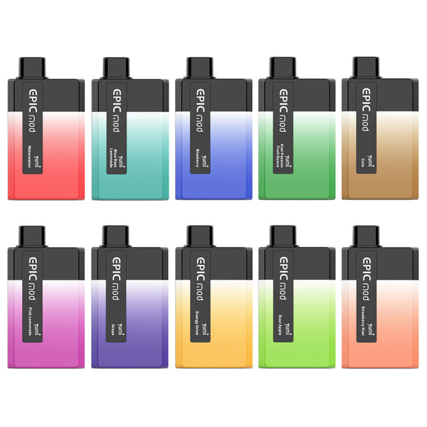 YUMI EPIC MOD 5500 Puffs Rechargeable Disposable Kit 650mAh