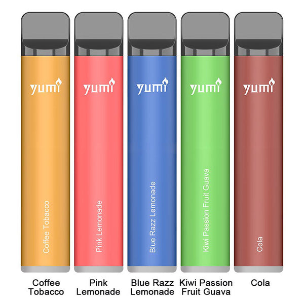 YUMI Bar 1500 Puffs 0mg Disposable Kit 850mAh