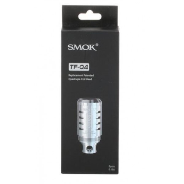 5PCS-PACK SMOK TFV4-TFV4 Mini TF-Q4 Quadruple Sub- Ohm Coil 0.15 Ohm