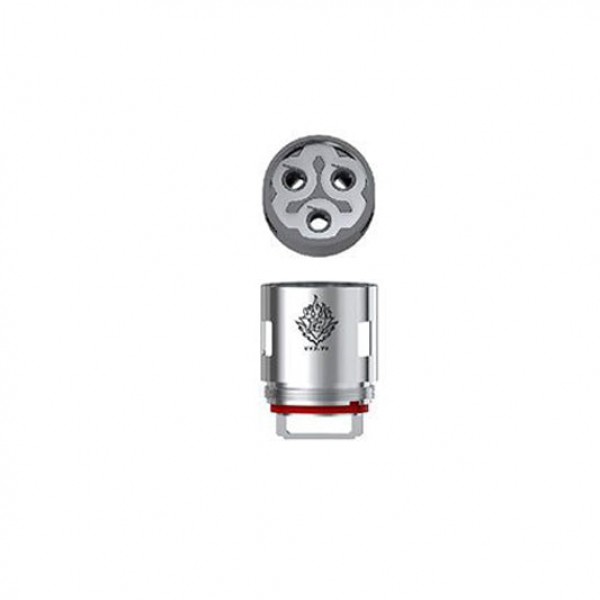 3PCS-PACK SMOK TFV12 Tank V12-T6 Sextuple Coil 0.17 Ohm