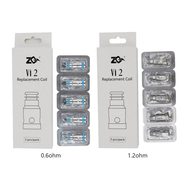 ZQ Vi 2 Replacement Coil 5pcs/pack