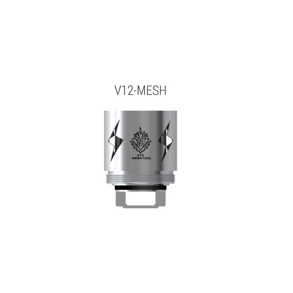 3PCS-PACK SMOK TFV12 Tank V12 Mesh Coil 0.15 Ohm