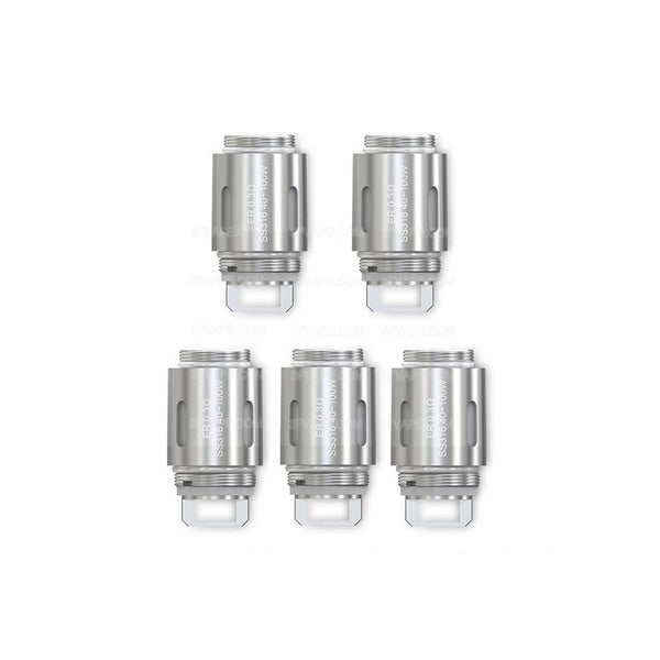 5PCS-PACK Eleaf MELO RT 22 ER SS316 Coil Head 0.3 Ohm