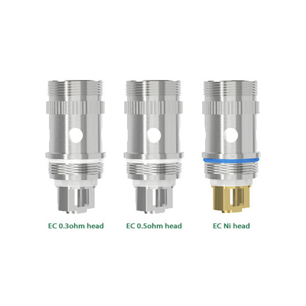 5PCS-PACK Eleaf EC Coil 0.5 Ohm-0.3 Ohm-0.15 Ohm Head