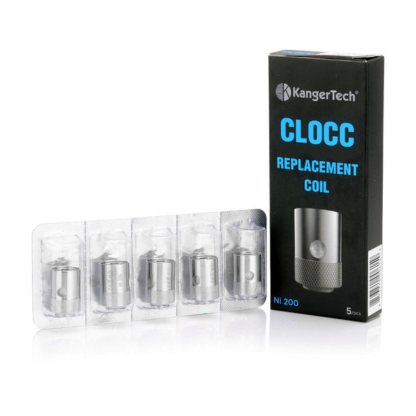 5PCS-PACK KangerTech CLTANK CLOCC Replacement Coil Head Ni200 0.15 Ohm