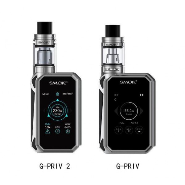 SMOK G-PRIV 2 230W Touch Screen Starter Kit With TFV8 X-Baby Tank -4ML