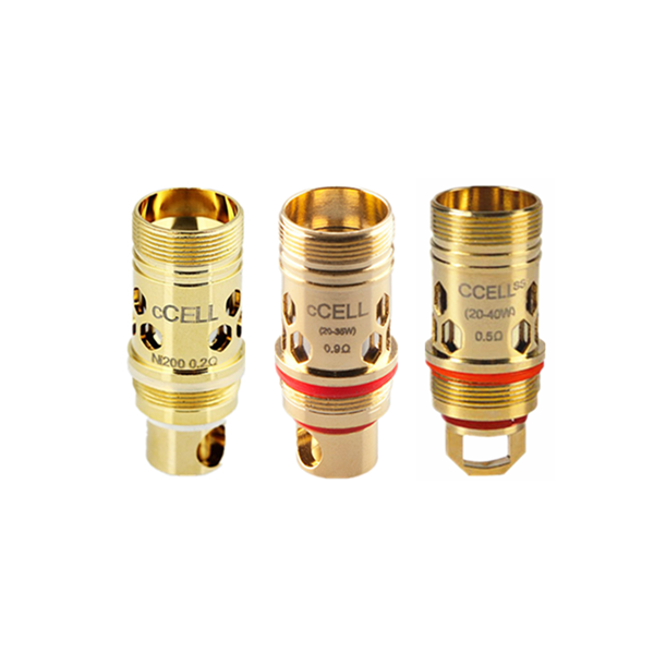 5PCS-PACK Vaporesso CCELL 0.9 Ohm-0.5 Ohm-0.20hm Coil