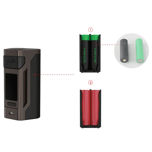 Wismec Reuleaux RX2 20700 200W TC Box Mod