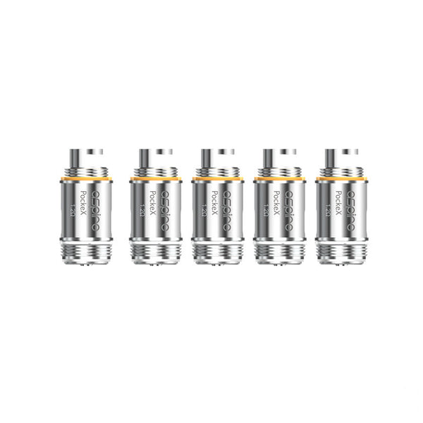 Aspire PockeX Replacement Coil Head 5pcs