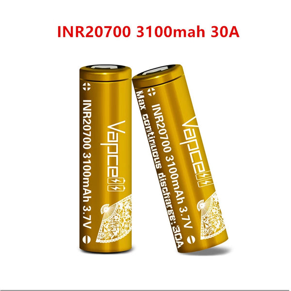 Vapcell 20700 3100mAh 3.7V 30A Battery