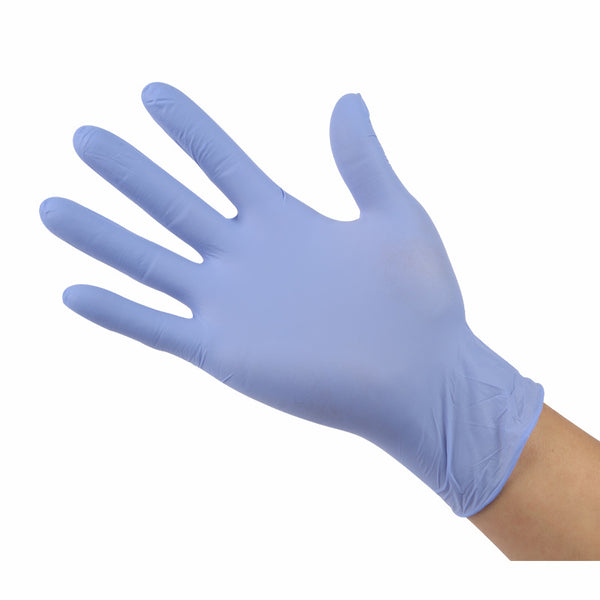 Disposable Multicolor Nitrile Rubber Gloves 100pcs-pack