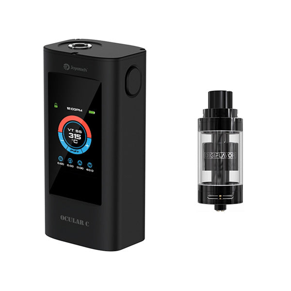 Digiflavor Fuji GTA Dual Coil Tank with Joyetech OCULAR C TC Box Mod