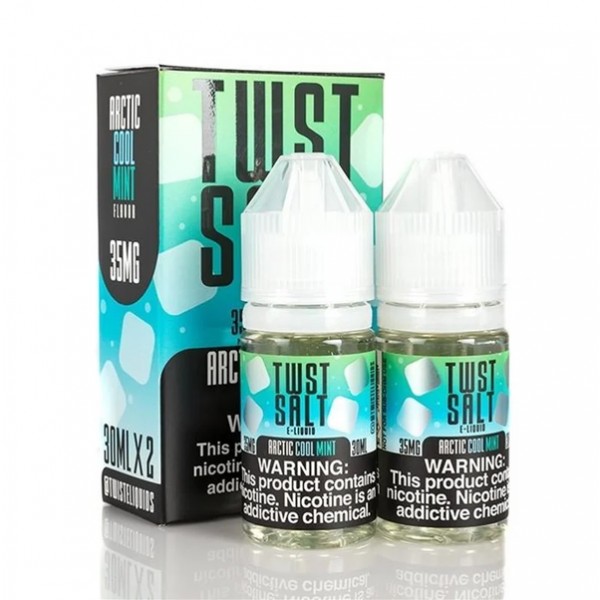 Twist Salt Arctic Cool Mint E-juice 60ml - U.S.A. Warehouse (Only ship to USA)