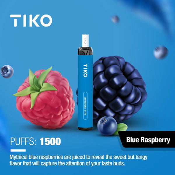 TIKO Disposable Vape Device 800mAh 1500 Puffs