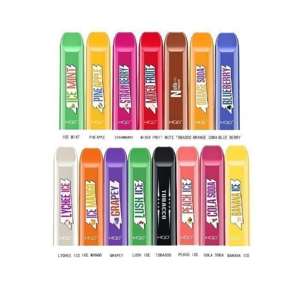 HQD Cuvie V2 Disposable Vape Device - 3PK