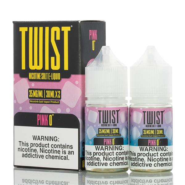 Twist Salt Pink 0° (Iced Pink Punch) E-juice 60ml(U.S.A. Warehouse (Only ship to USA))