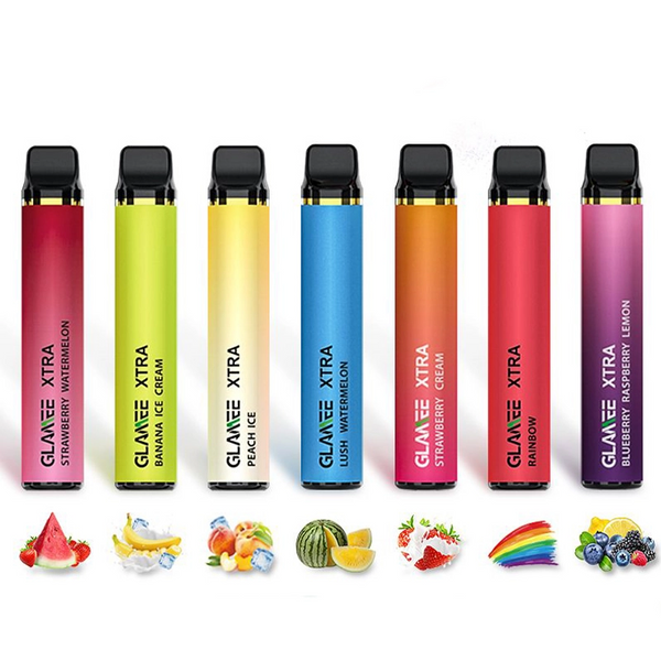 Glamee XTRA Disposable Vape Kit 1800 Puffs 1200mAh 1pc/pack