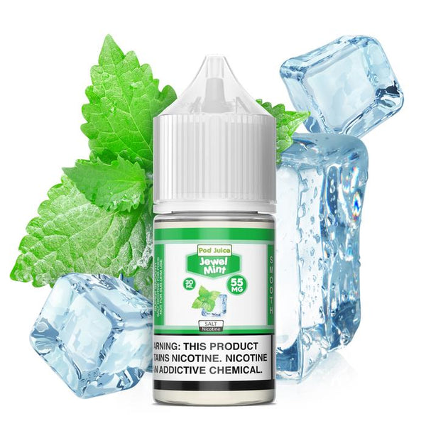 Pod Juice Salts Jewel Mint E-juice 30ml(U.S.A. Warehouse (Only ship to USA))