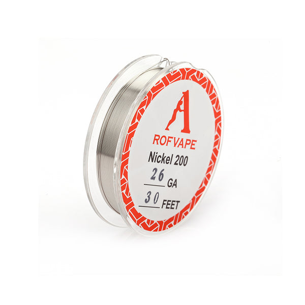 Rofvape Ni200 Nickel Wire 24-26-28GA RDA-RBA Atomizer (30 Feet)