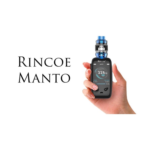 Rincoe Manto 228W TC Mod Kit with 6ML Metis Tank