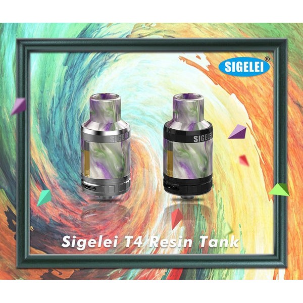 Sigelei T4 Resin Sub Ohm Tank Atomizer (2.5ML)