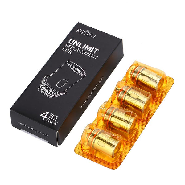 KIZOKU Unlimit Replacement Coil 4pcs/pack